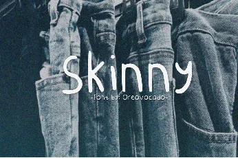 Skinny Typeface font