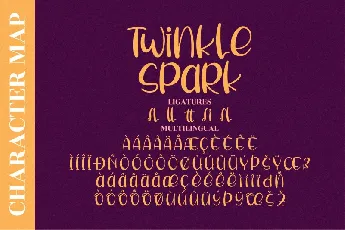 Twinkle Spark font