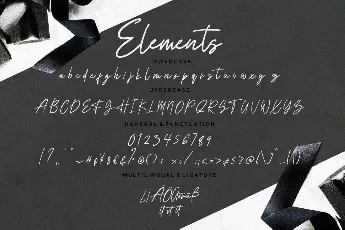 Elements font