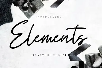 Elements font