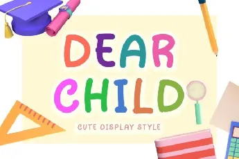 Dear Child Display font