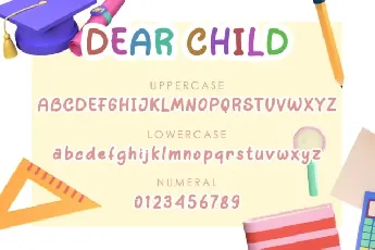 Dear Child Display font