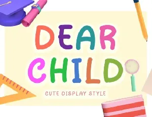 Dear Child Display font