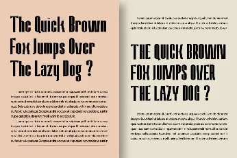 Amvergo DEMO font