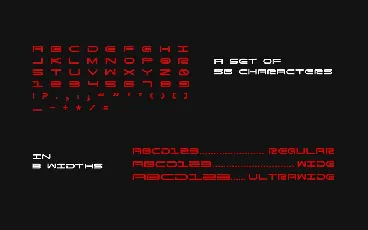 Zero G Display font