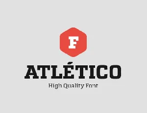 Atletico Family font