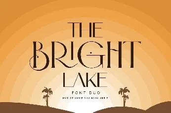 The Bright Lake Duo font