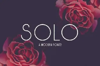 Solo Typeface Free font