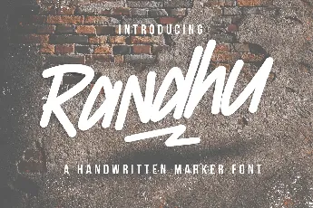 Randhu Free Trial font