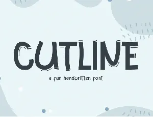 Cutline font