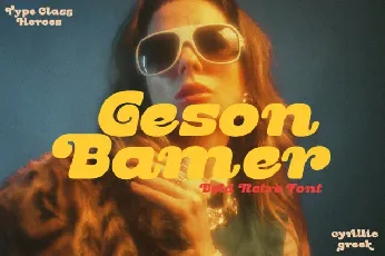 Gosen Bamer font