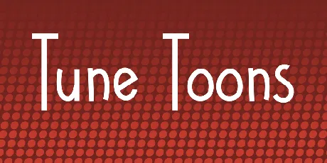 Tune Toons font