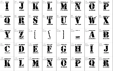 Old Stamper font