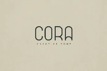 Cora font