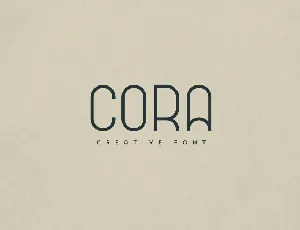 Cora font