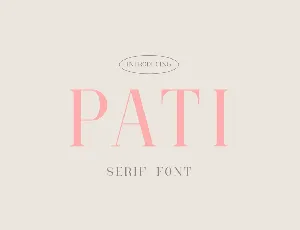 Pati font