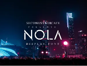 Nola font