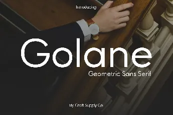 Golane font