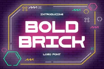 Bold Brick Family font