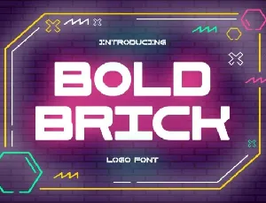 Bold Brick Family font