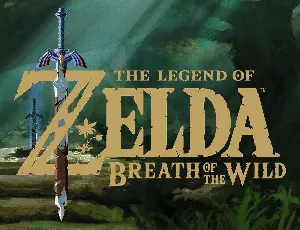 The Legend of Zelda font