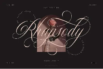 Rhapsody Free font