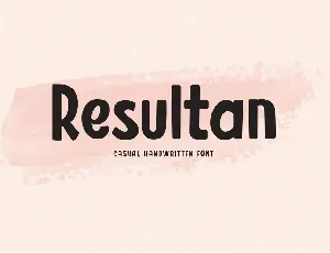 Resultan font