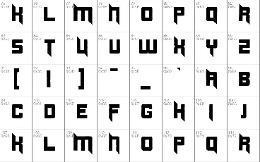 Duplexide font