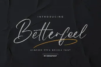 Betterfeel font