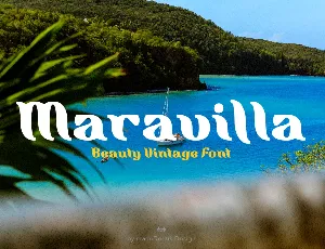 Maravilla DEMO font