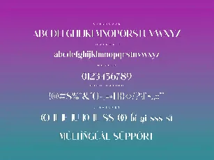 Abindello font