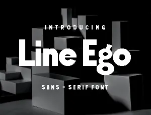 Line Ego font