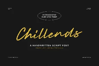 Chillends font