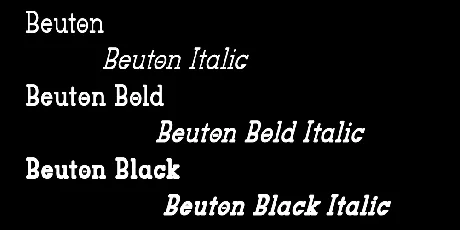 beuton font