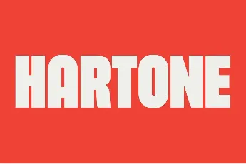 Hartone font