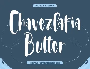 Chavezlafia Butter font