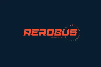 Aerobus font