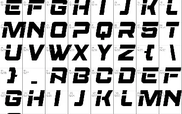 Aerobus font