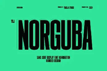 TBJ Norguba font