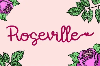 Roseville font