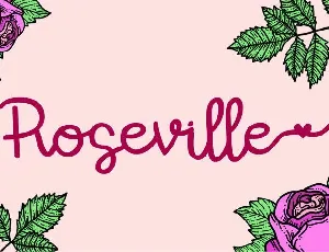 Roseville font