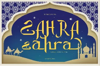 Zahra font