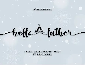 Hello Father font