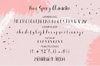 Home Spring font