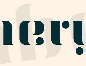 Aery font