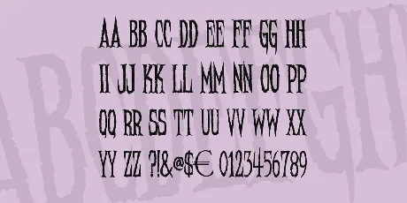 Needleteeth font