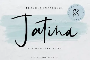 Jatina font