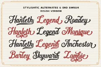 Hanleth Vintage Duo font