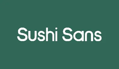 Sushi Sans font