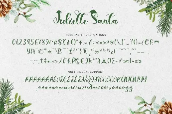 Juliette Santa font